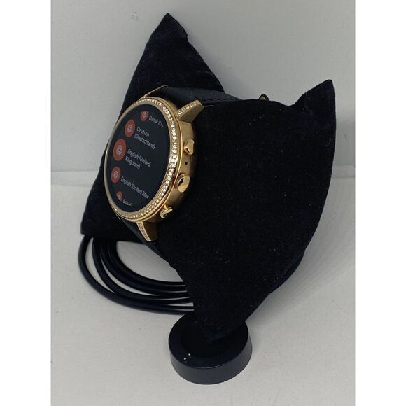 Fossil Gen 4 Authentic Digital Dial Smart Watch Custom Band FTW6030 AB173 - Picture 4 of 10